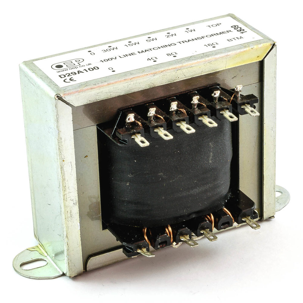 100V Line Transformers Carnhill Group