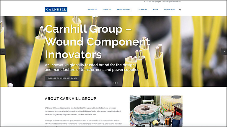 Carnhill - Wound Component Innovators - Carnhill Group